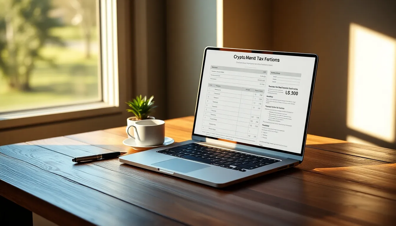 암호화폐 세금 신고 예시