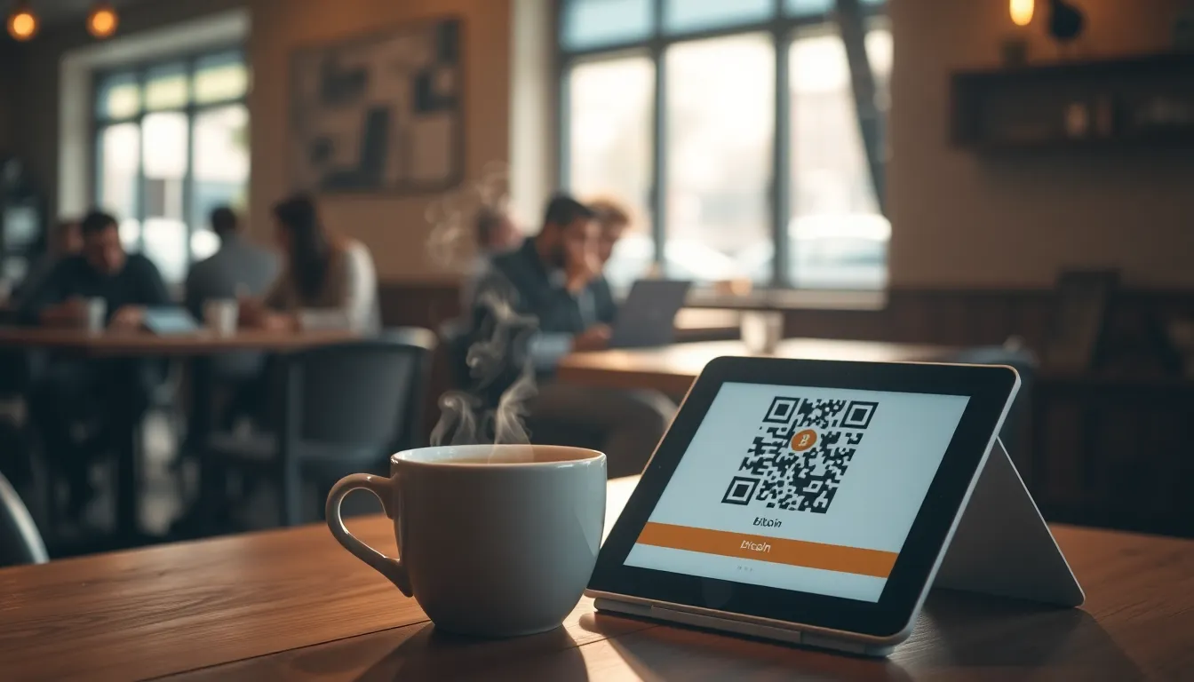 비트코인 결제 예시